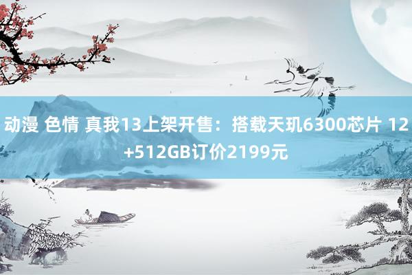 动漫 色情 真我13上架开售：搭载天玑6300芯片 12+512GB订价2199元